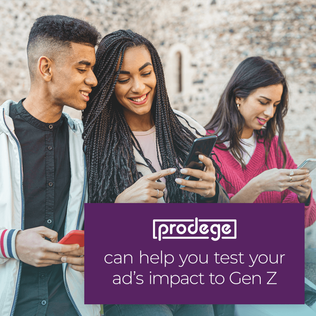 Test your ads to Gen Z with Prodege's ad effectiveness solution.
