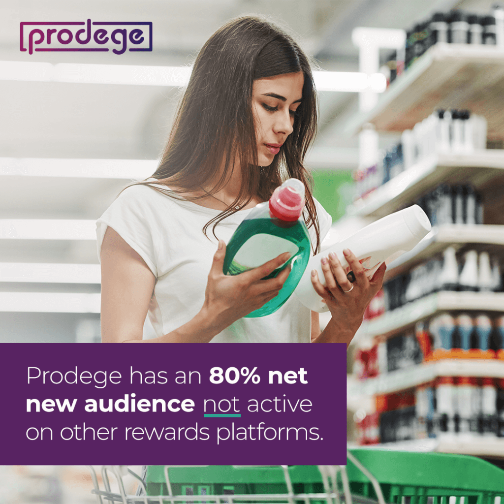 Grow and scale with Prodege's marketing solutions and 80% net new audience.